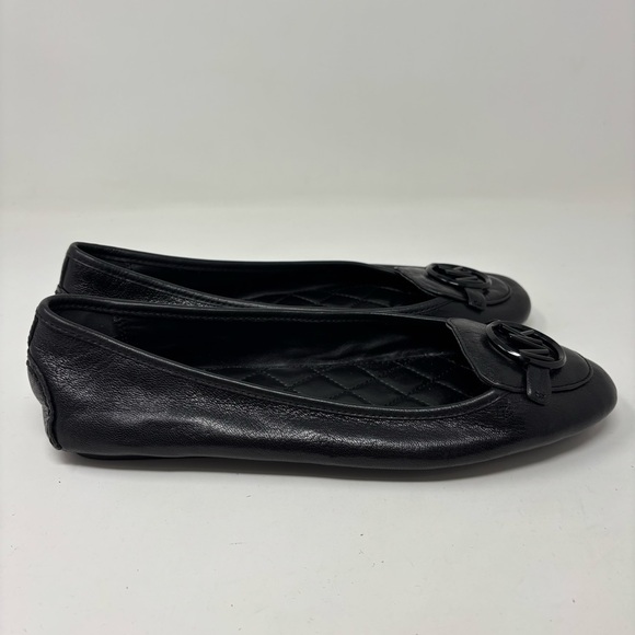 MICHAEL Michael Kors Black Lillie Moccasin Flats Size 9.5 - Picture 5 of 9